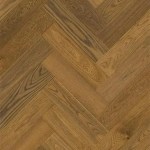 Saltholm Brown Herringbone Oak
